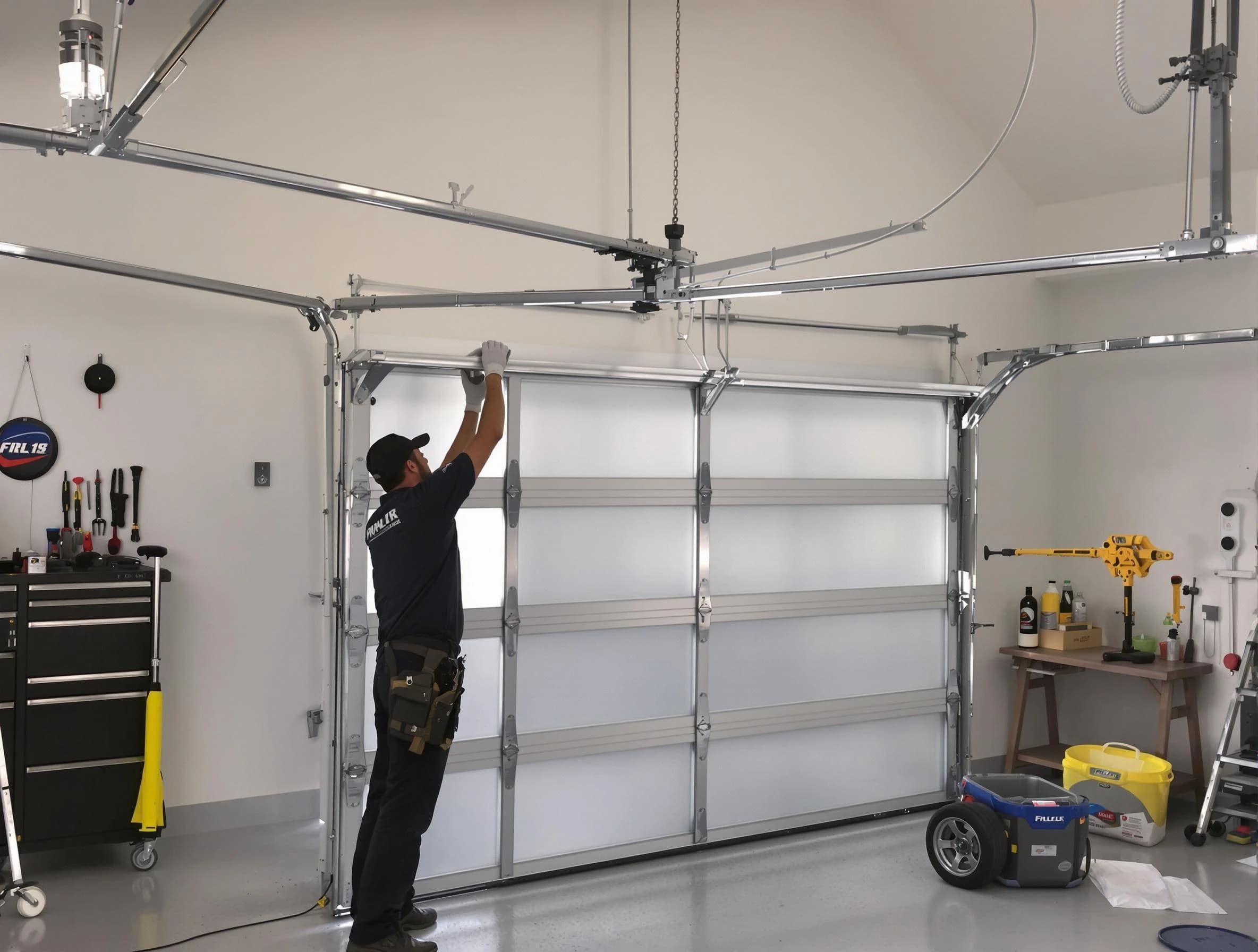Loganville Garage Door Repair certified team performing precision garage door installation in Loganville