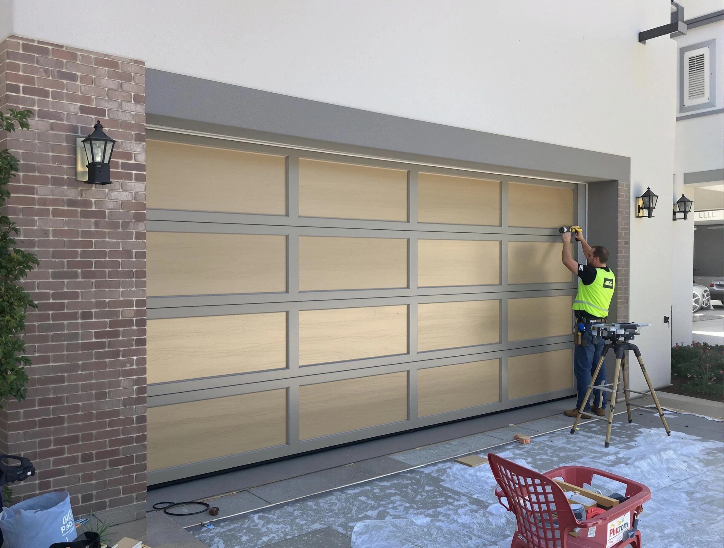Garage door replacement service by Loganville Garage Door Repair in Loganville