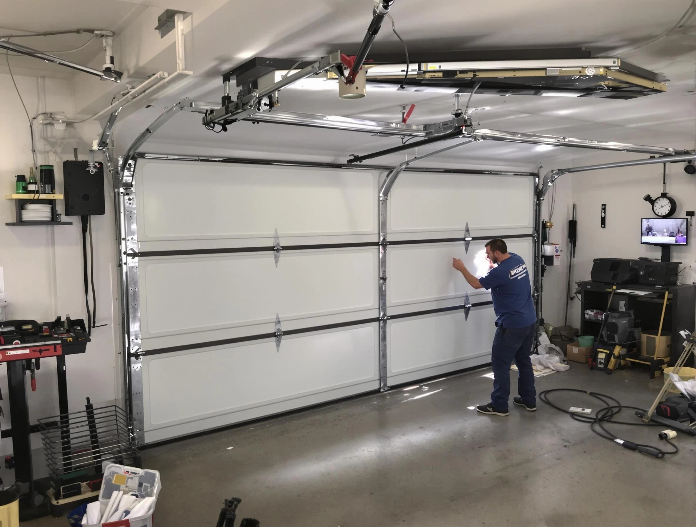 Professional garage door repair service by Loganville Garage Door Repair in Loganville