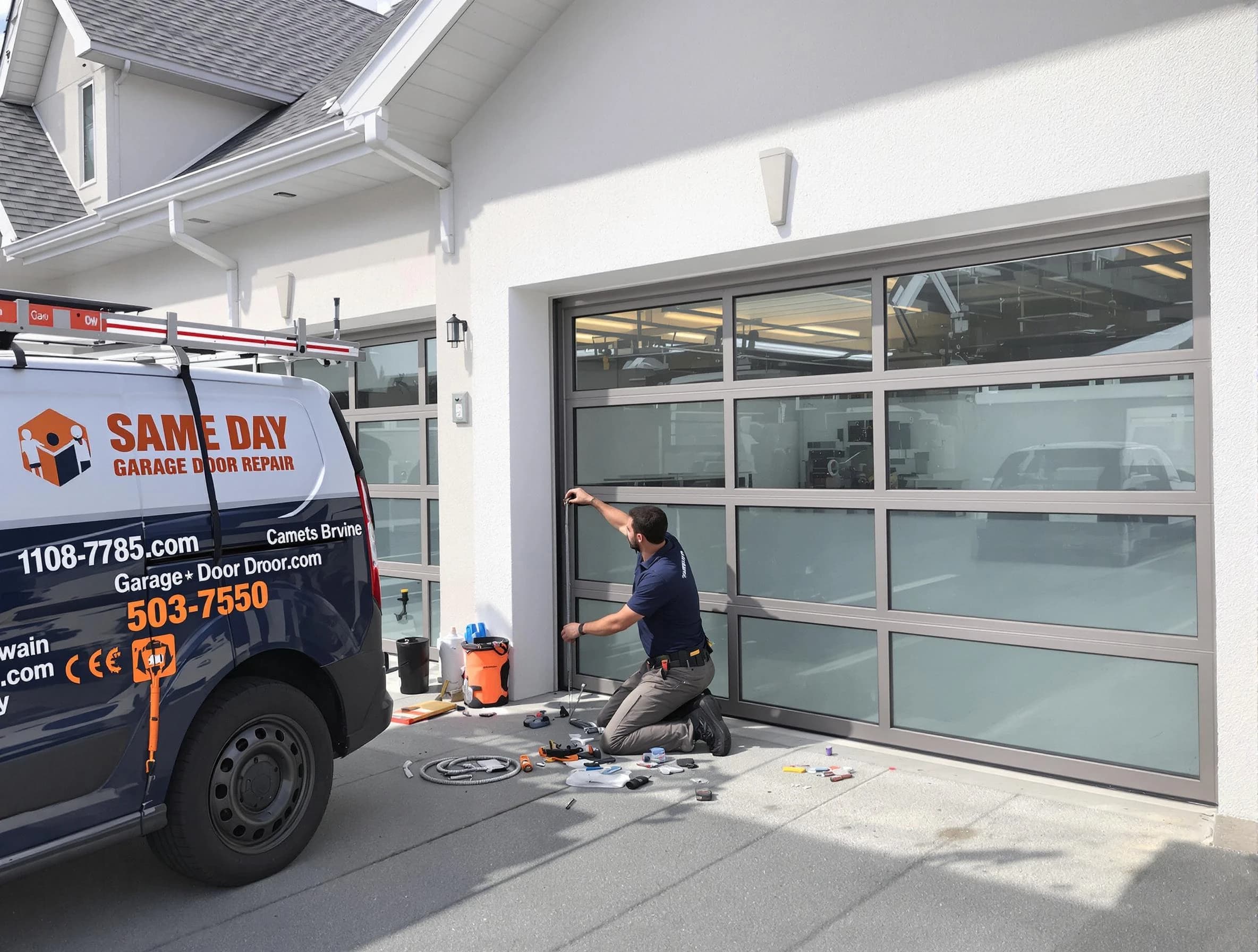 Same-day garage door repair service by Loganville Garage Door Repair in Loganville
