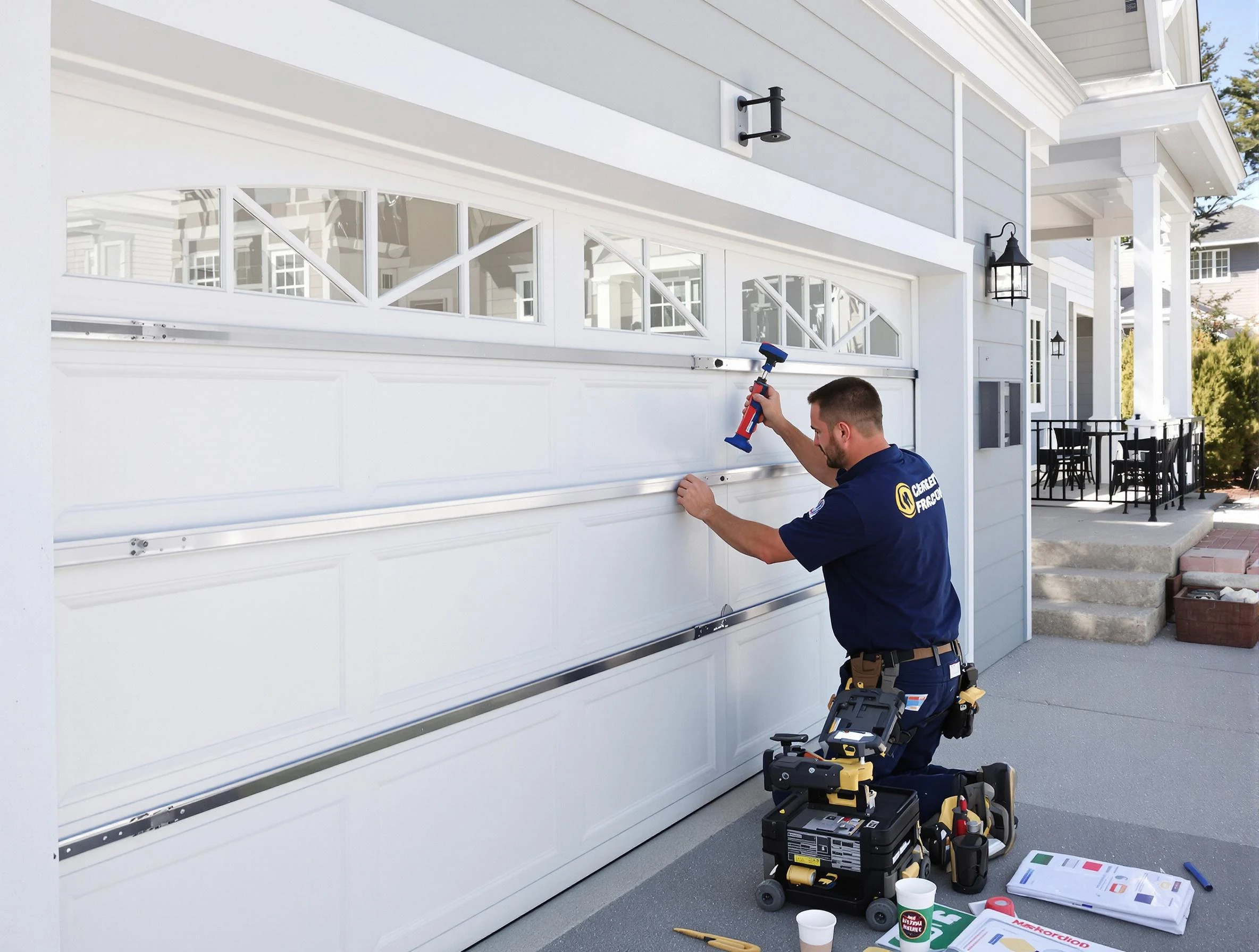 Professional garage door installation by Loganville Garage Door Repair in Loganville