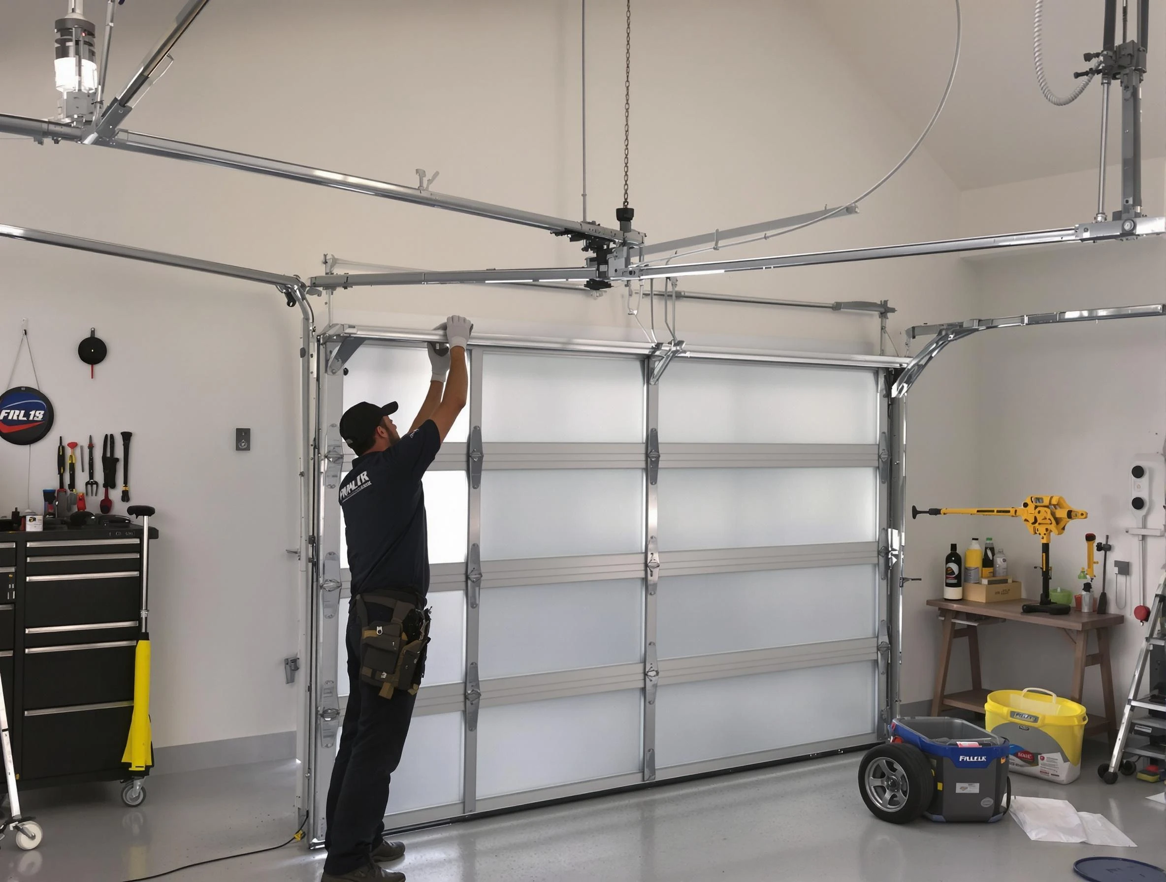 Loganville Garage Door Repair certified team performing precision garage door installation in Loganville