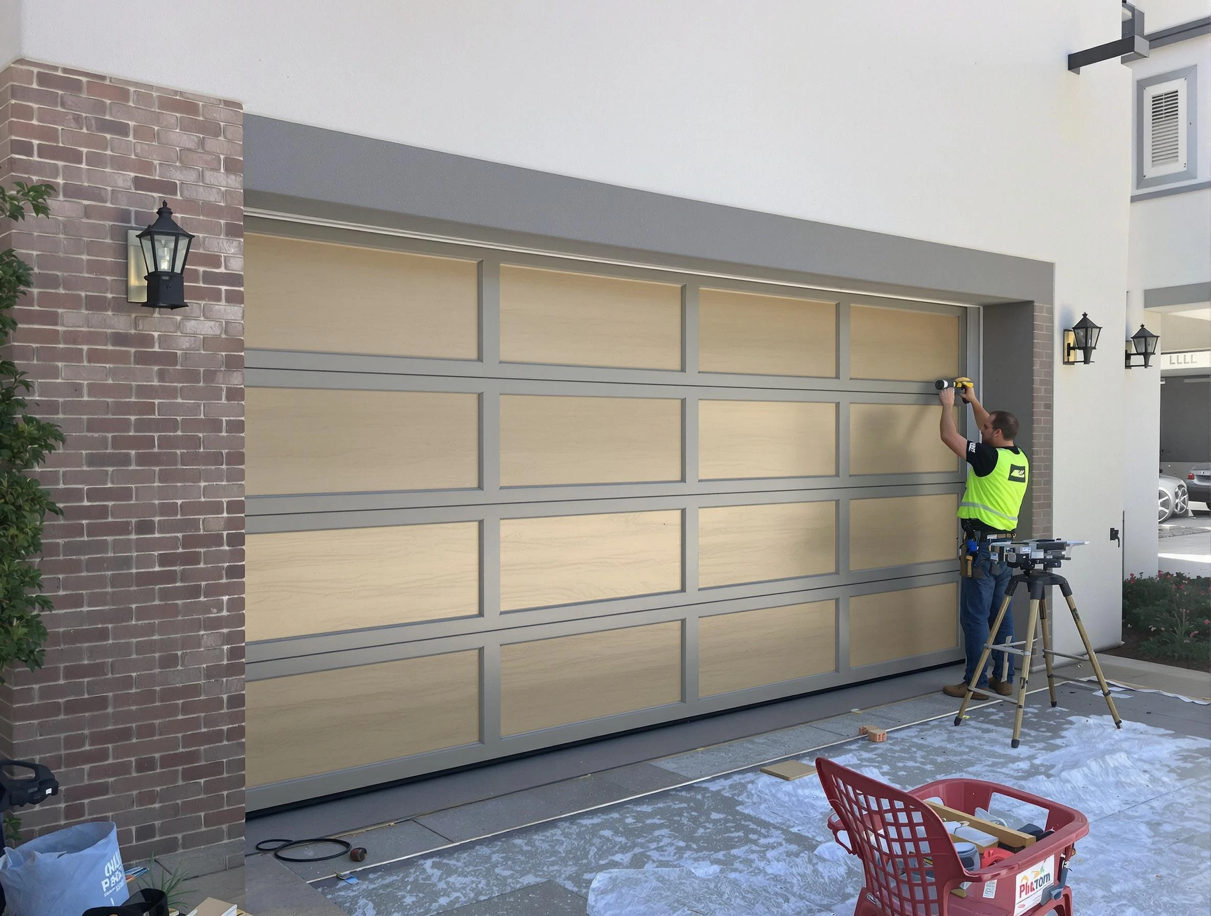 Garage door replacement service by Loganville Garage Door Repair in Loganville