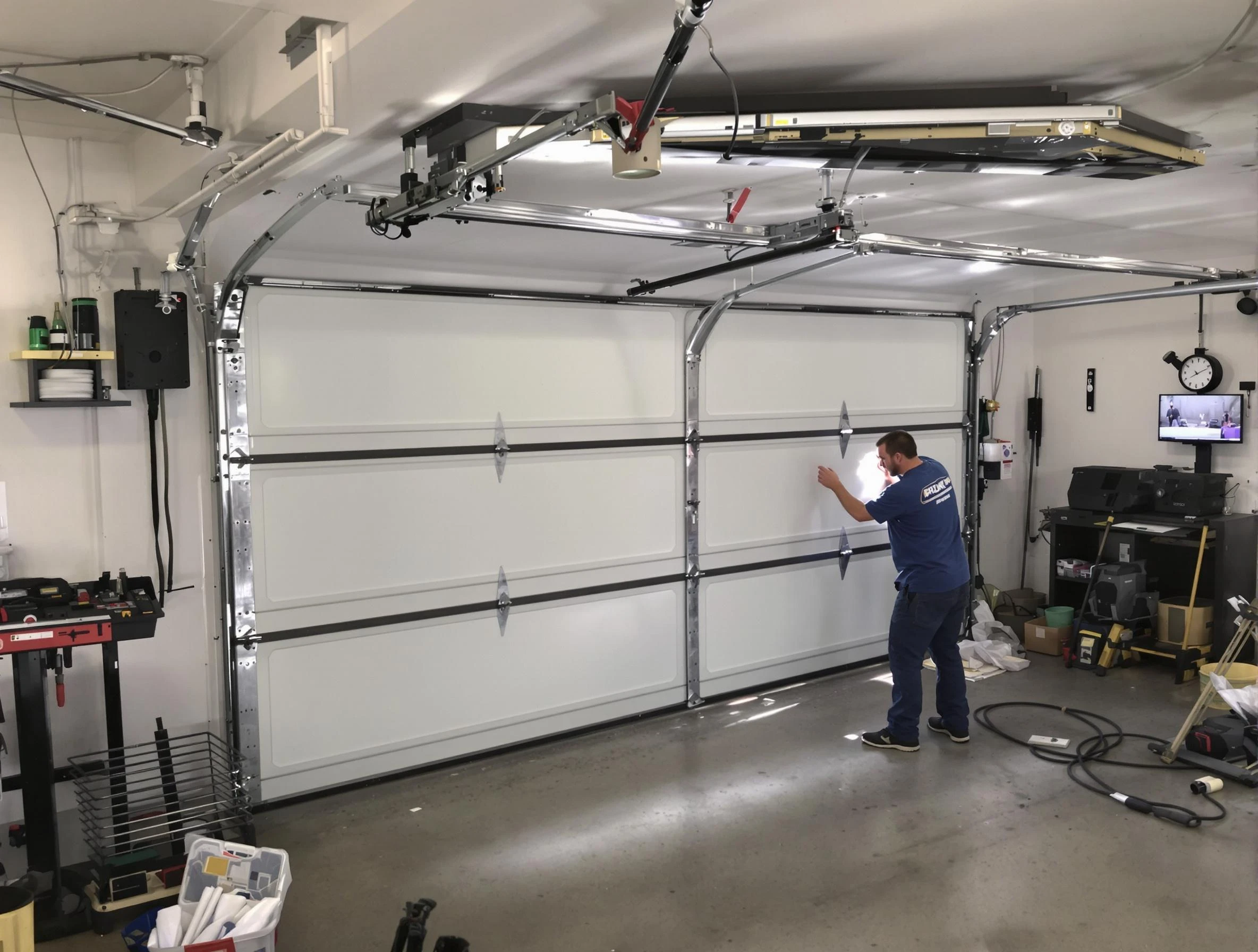 Professional garage door repair service by Loganville Garage Door Repair in Loganville